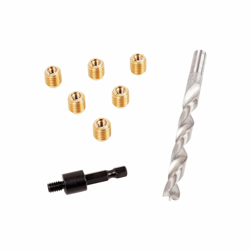 E-Z Knife M6-1.0 Threaded Insert Kit - Brass